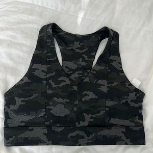 Camo Fabletics sports bra